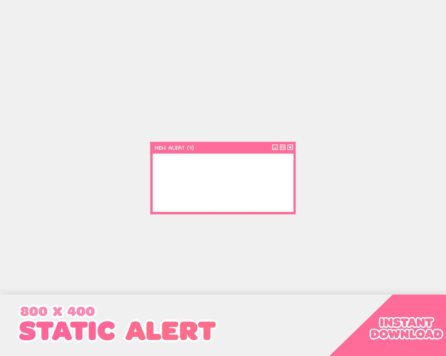 Pink Computer Stream Pack | INSTANT DOWNLOAD