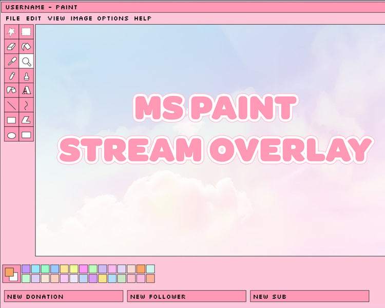 Pink MS Paint | V1