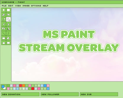 Green MS Paint | V1