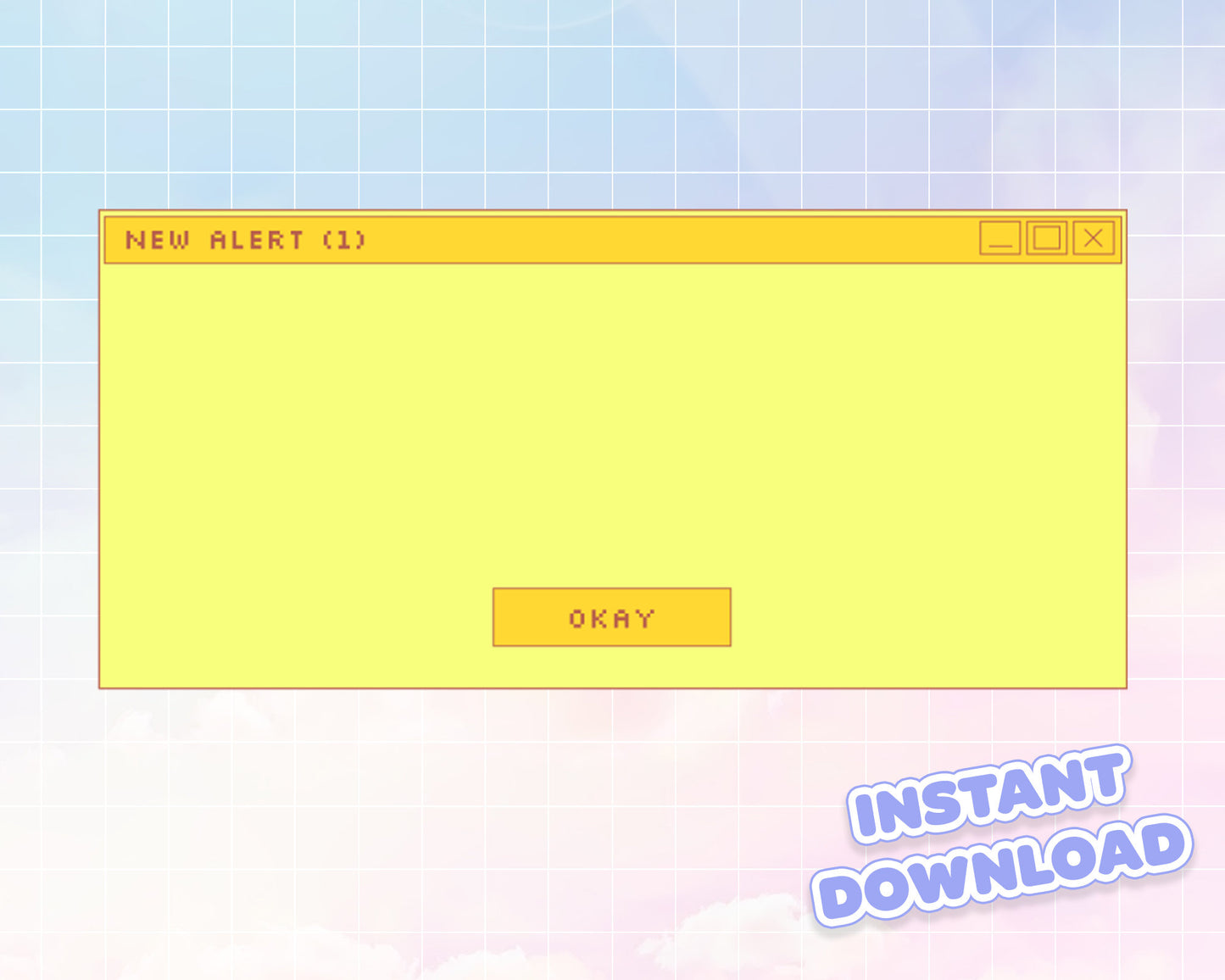 [Animated] Yellow V2 Alert | NSTANT DOWNLOAD