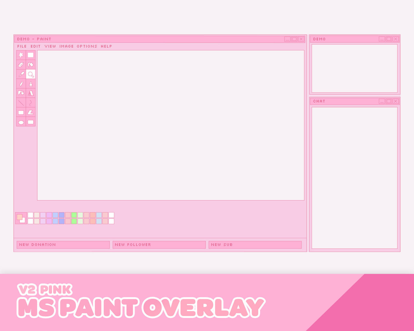 Pink MS Paint | V2