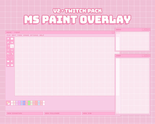 Pink MS Paint | V2