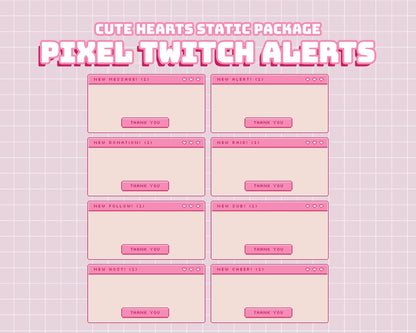 Pink Browser Alert Set | INSTANT DOWNLOAD