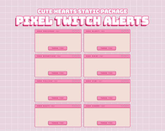 Pink Browser Alert Set | INSTANT DOWNLOAD